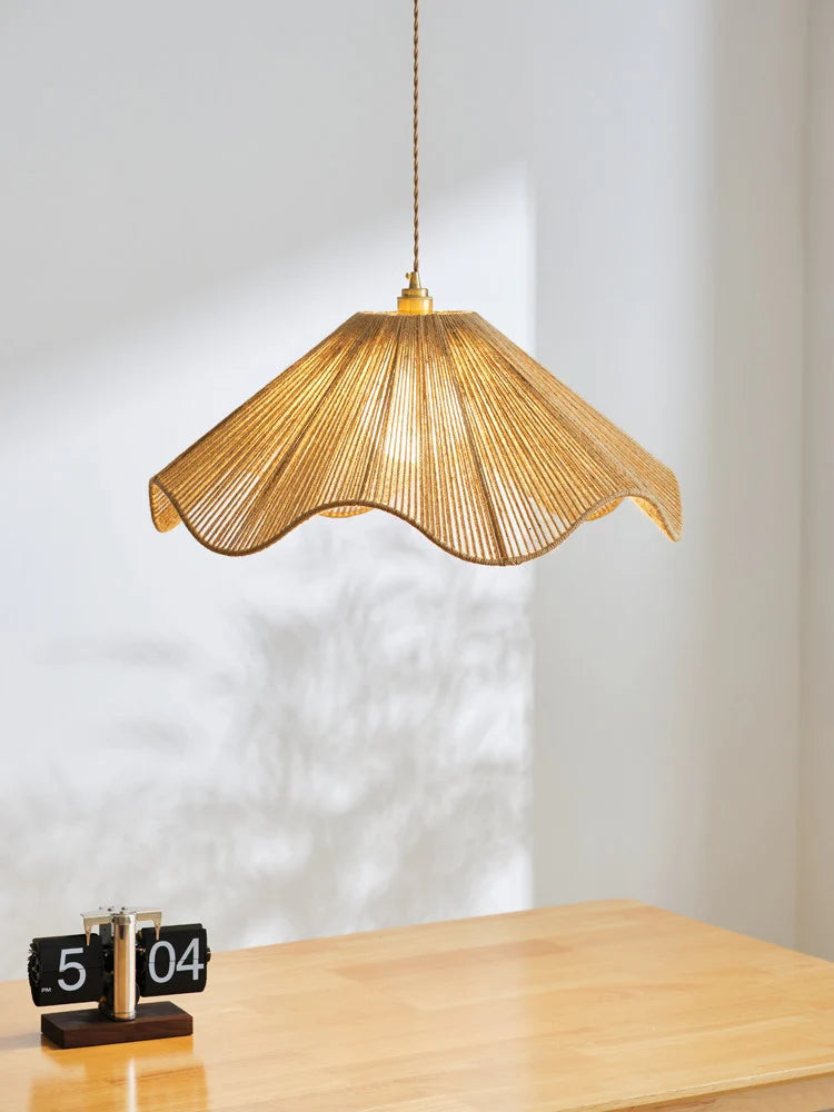 Umbel Hemp Rope Pendant Lamp