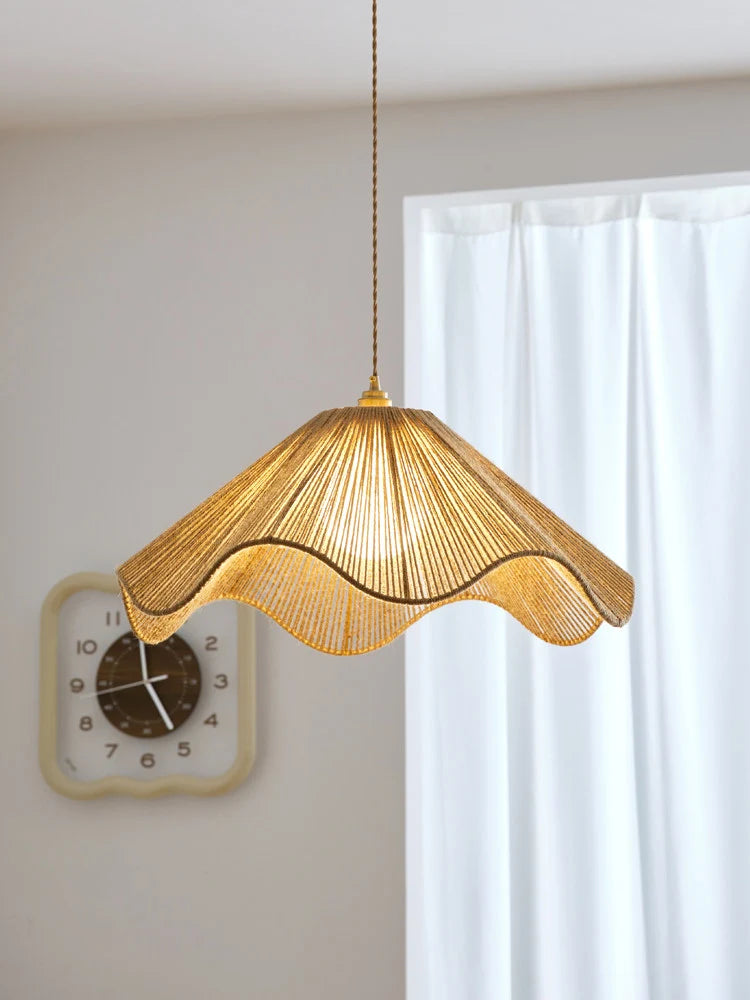 Umbel Hemp Rope Pendant Lamp
