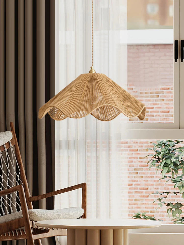 Umbel Hemp Rope Pendant Lamp