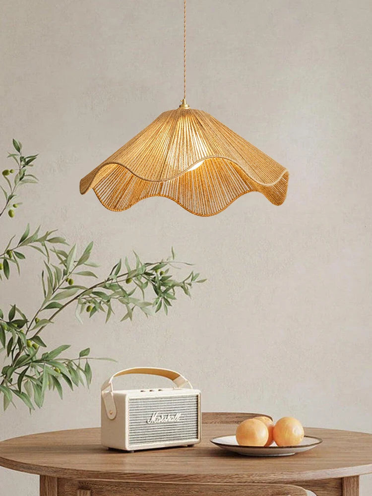 Umbel Hemp Rope Pendant Lamp