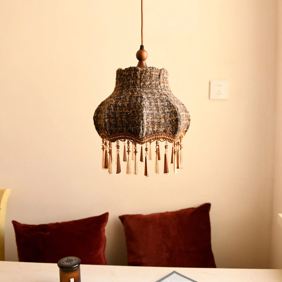 Fenwick Tweed Tassel Pendant Light