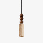 Rosary Bead Pendant Lamp