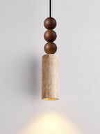 Rosary Bead Pendant Lamp