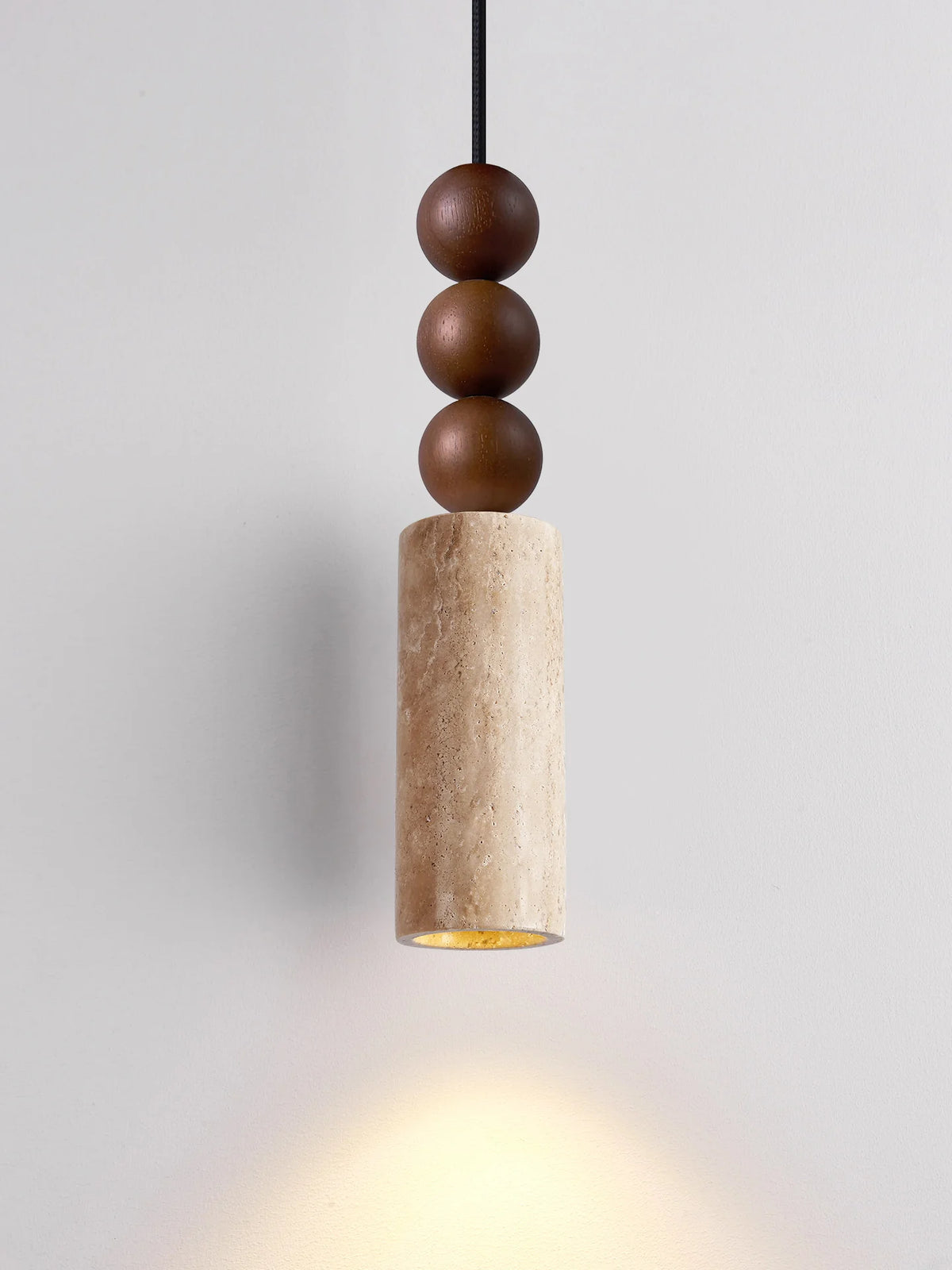 Rosary Bead Pendant Lamp