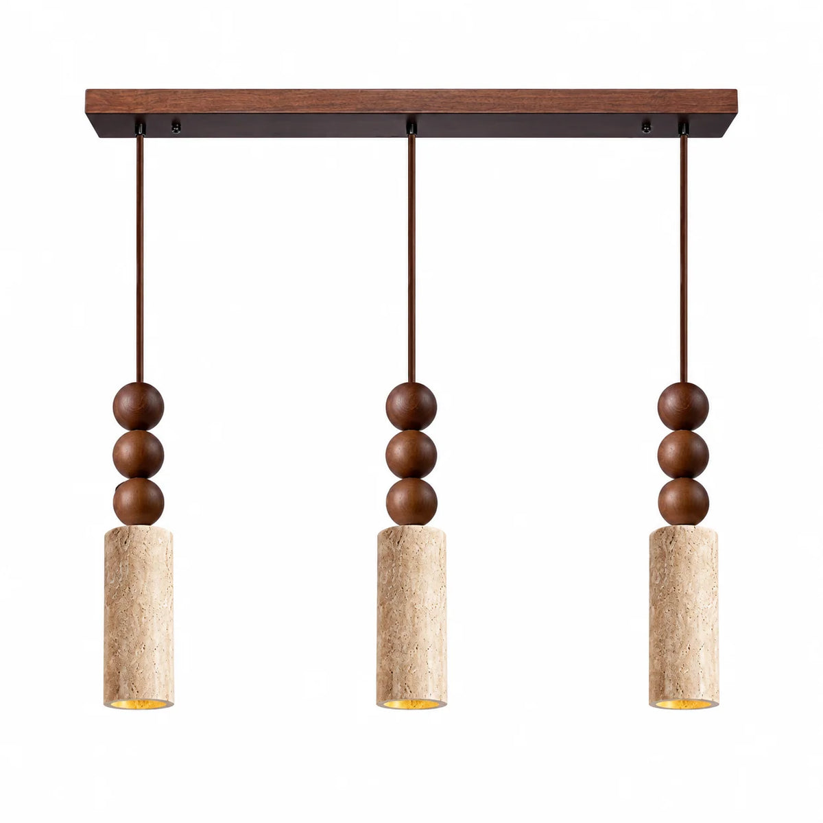 Rosary Bead Pendant Lamp