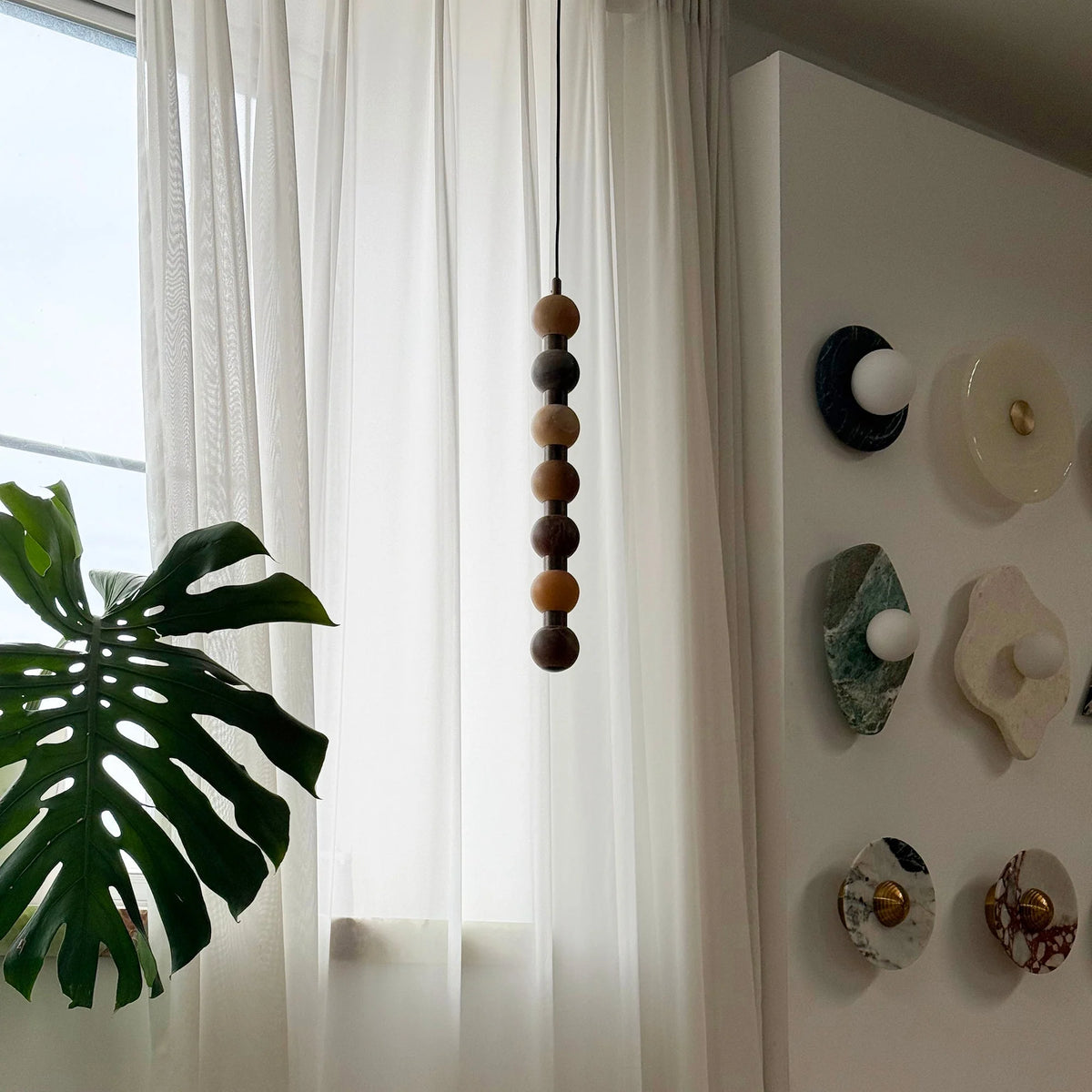 Perle Alabaster Pendant Lamp