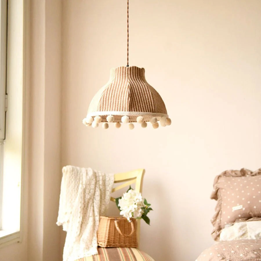 Bramble Check Pendant Light