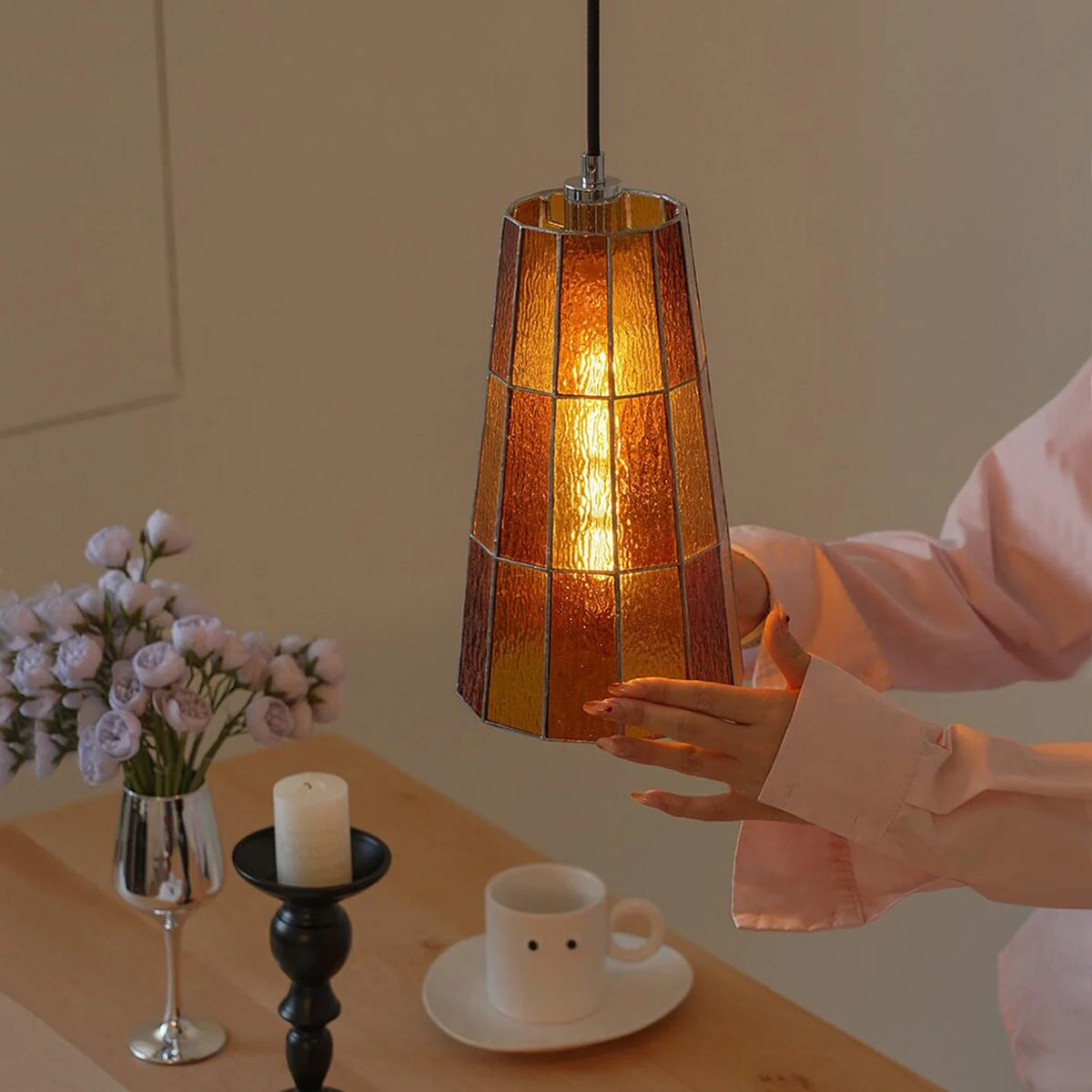 Kaleido Mosaic Glass Pendant Lamp