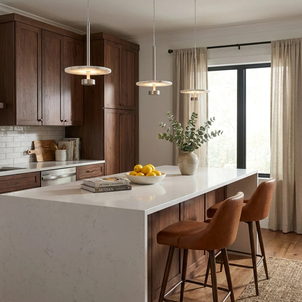 Eclipse Alabaster Pendant Lamp