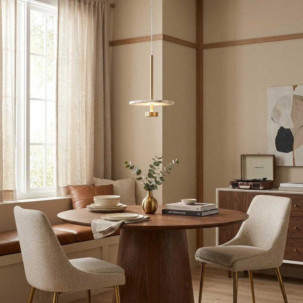 Eclipse Alabaster Pendant Lamp