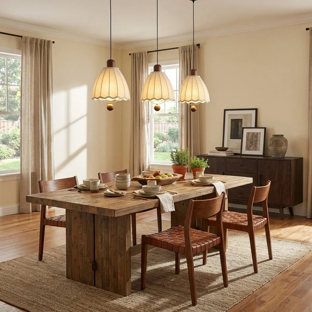 Husk Fabric Pendant Lamp
