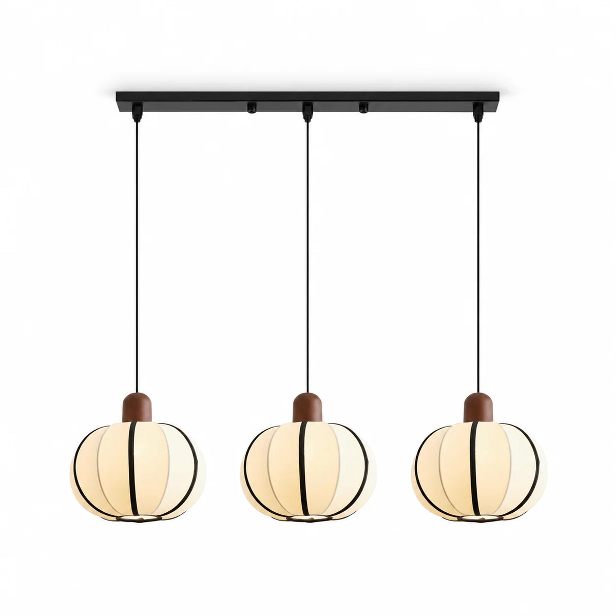 Melon Fabric Pendant Lamp