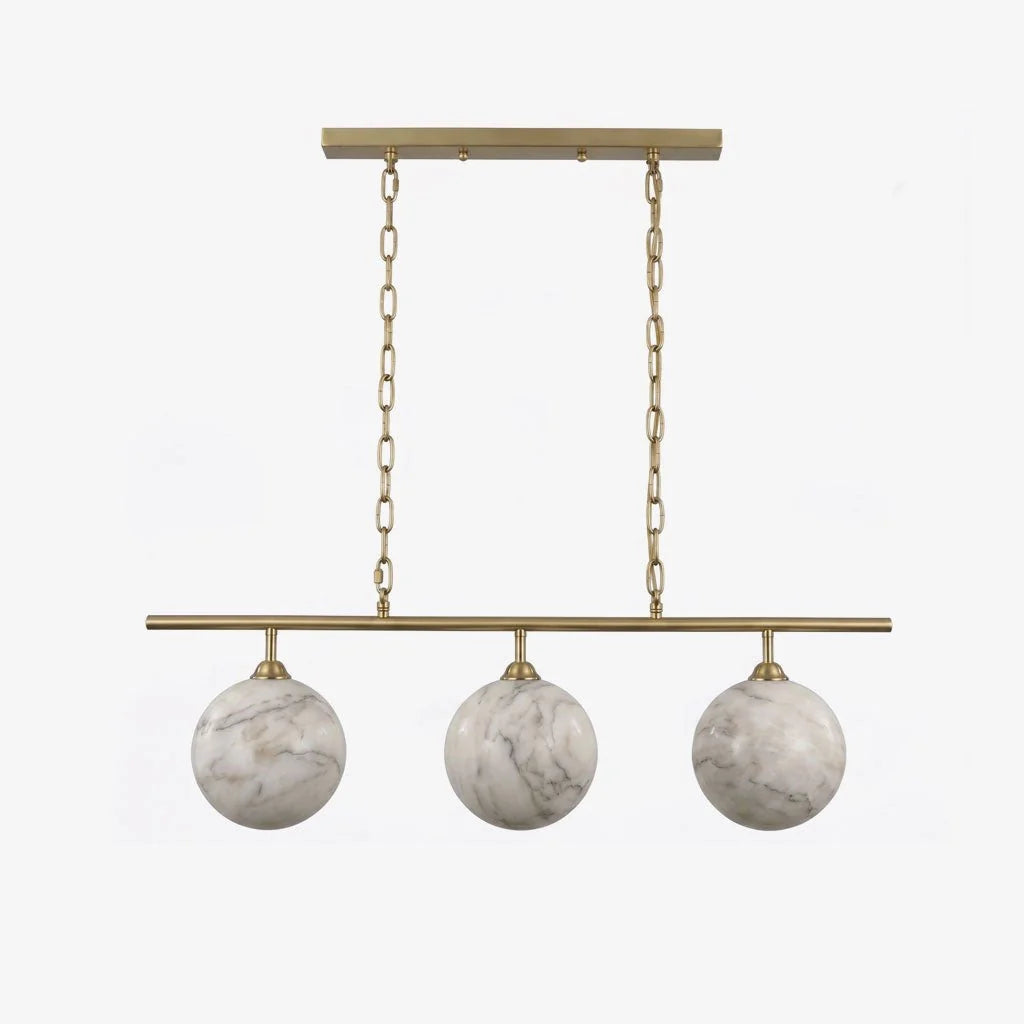 Marbury Alabaster Orb Pendant Lamp