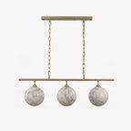 Marbury Alabaster Orb Pendant Lamp