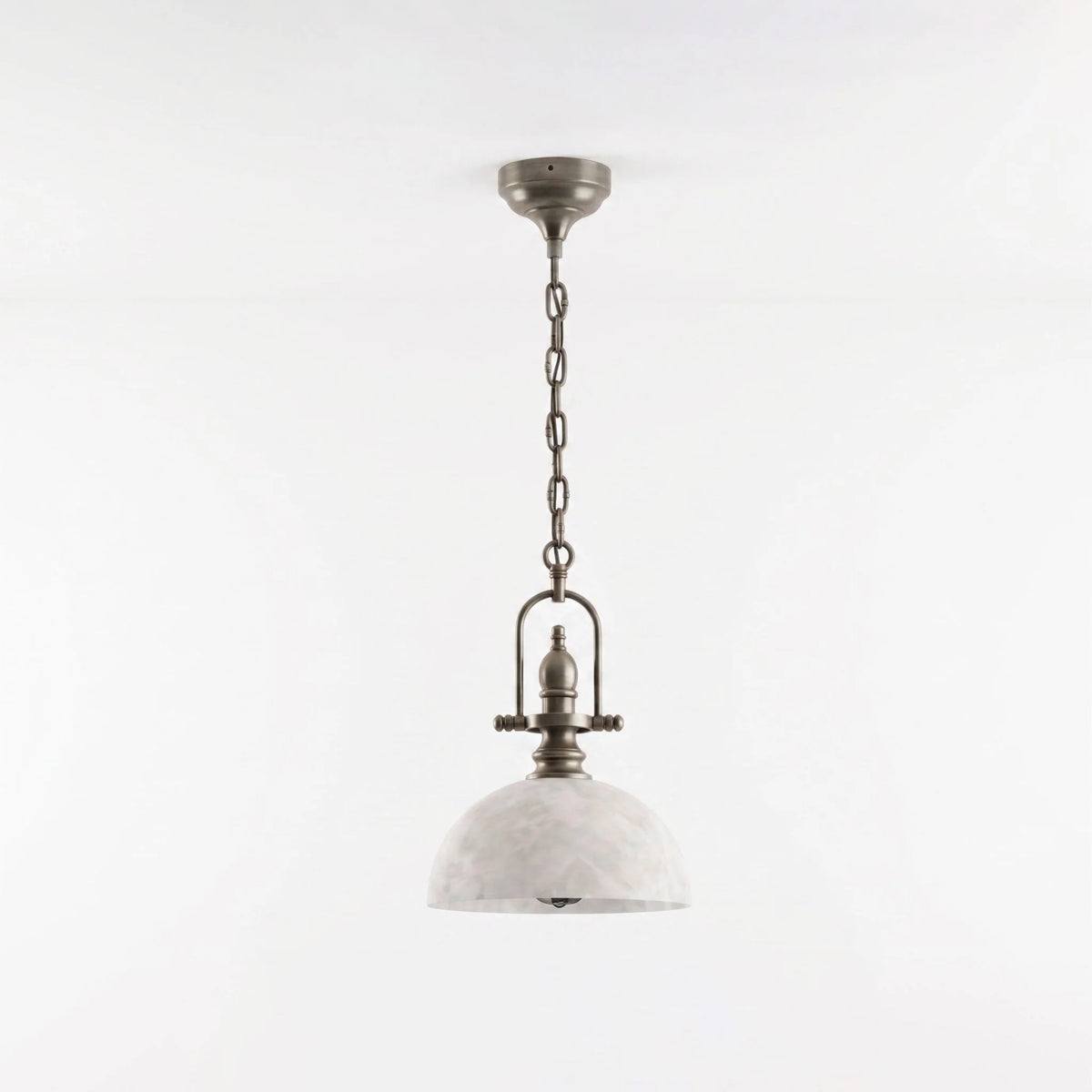 Foundry Alabaster Dome Pendant Lamp
