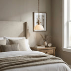 Foundry Alabaster Dome Pendant Lamp