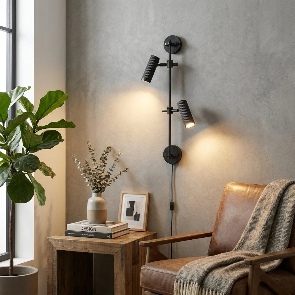Spot Rail Plug-in Wall Light