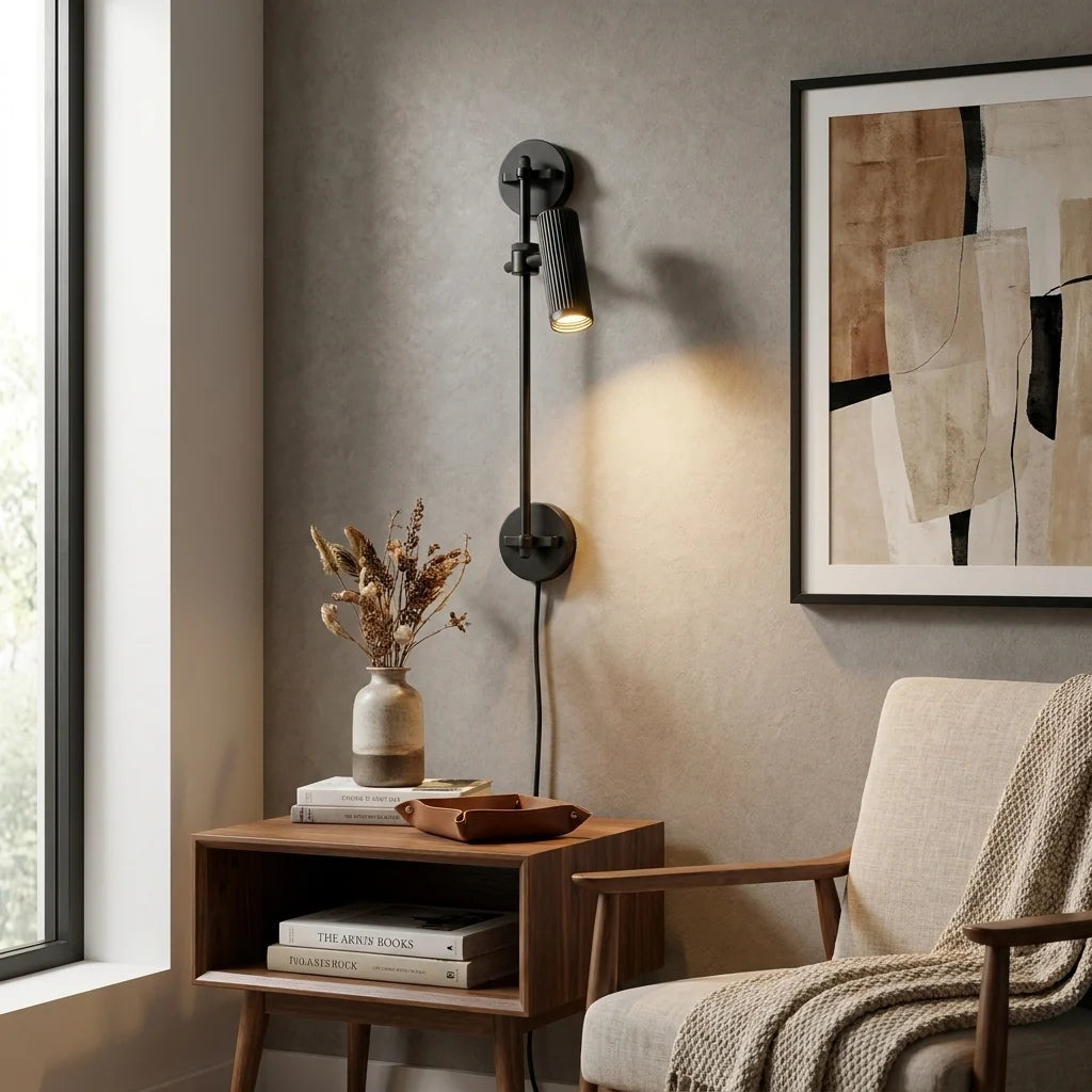 Spot Rail Plug-in Wall Light