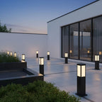 Lantern Column Solar Bollard Light