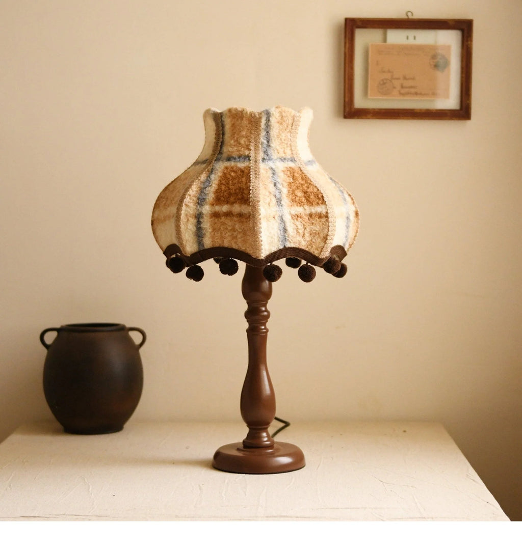 Hartley Check Table Lamp