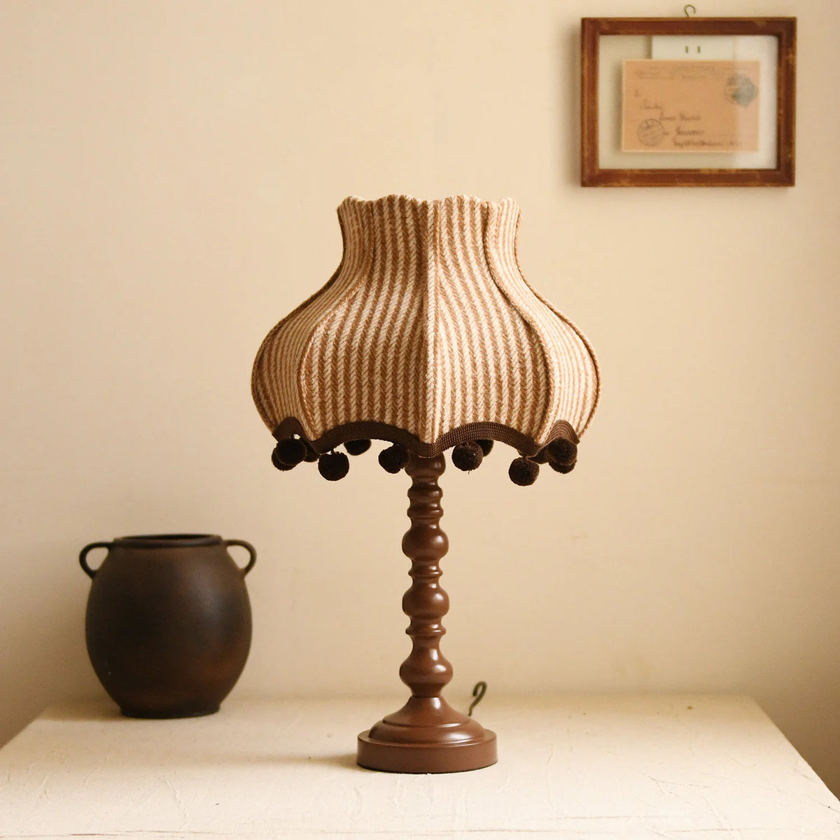 Hartley Check Table Lamp