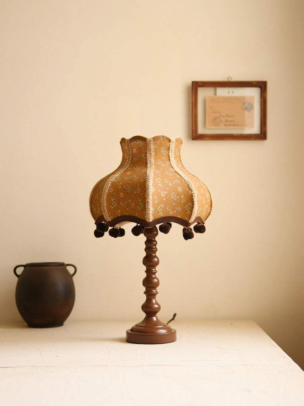 Hartley Check Table Lamp