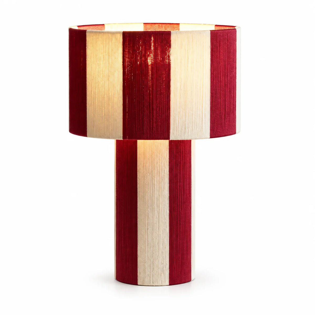 Spool Cotton Thread Table Lamp