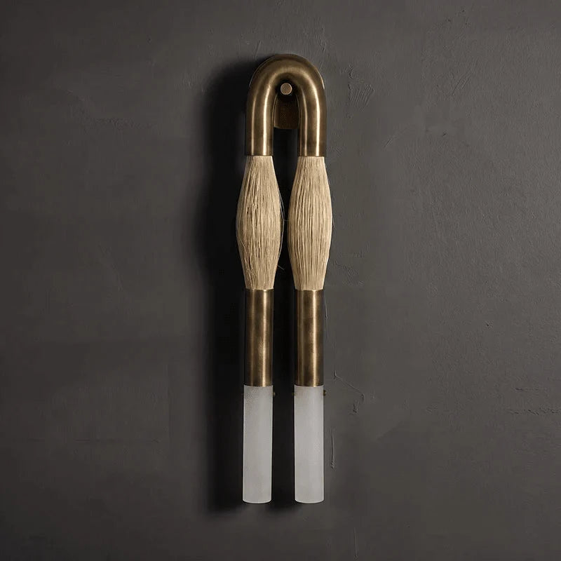 Genuine Horsehair Wall Light