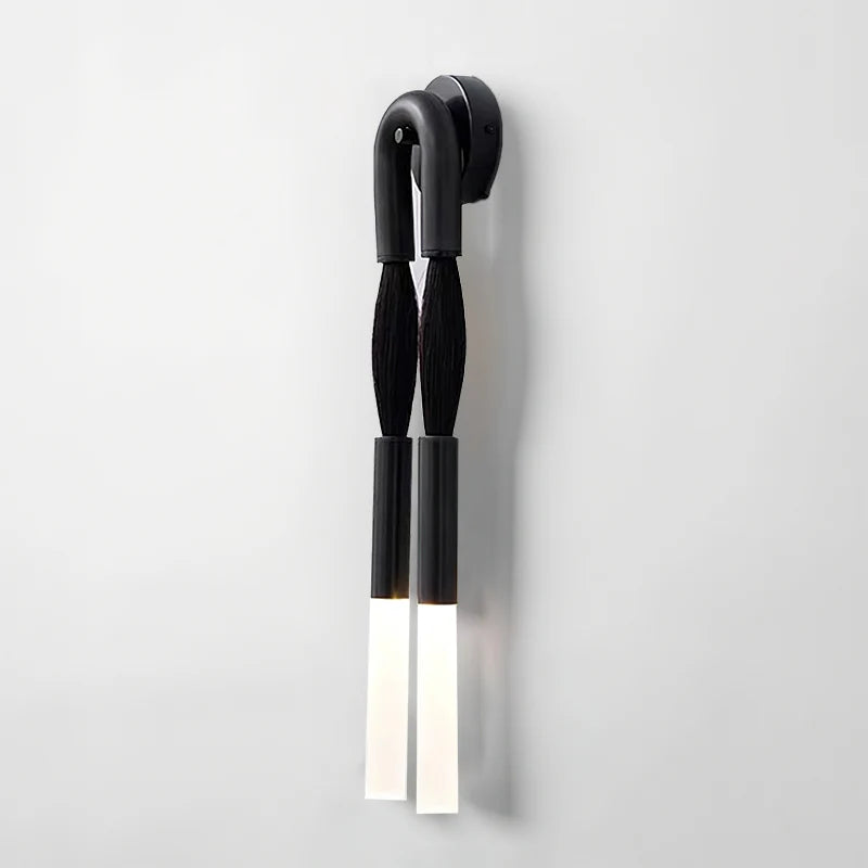 Genuine Horsehair Wall Light