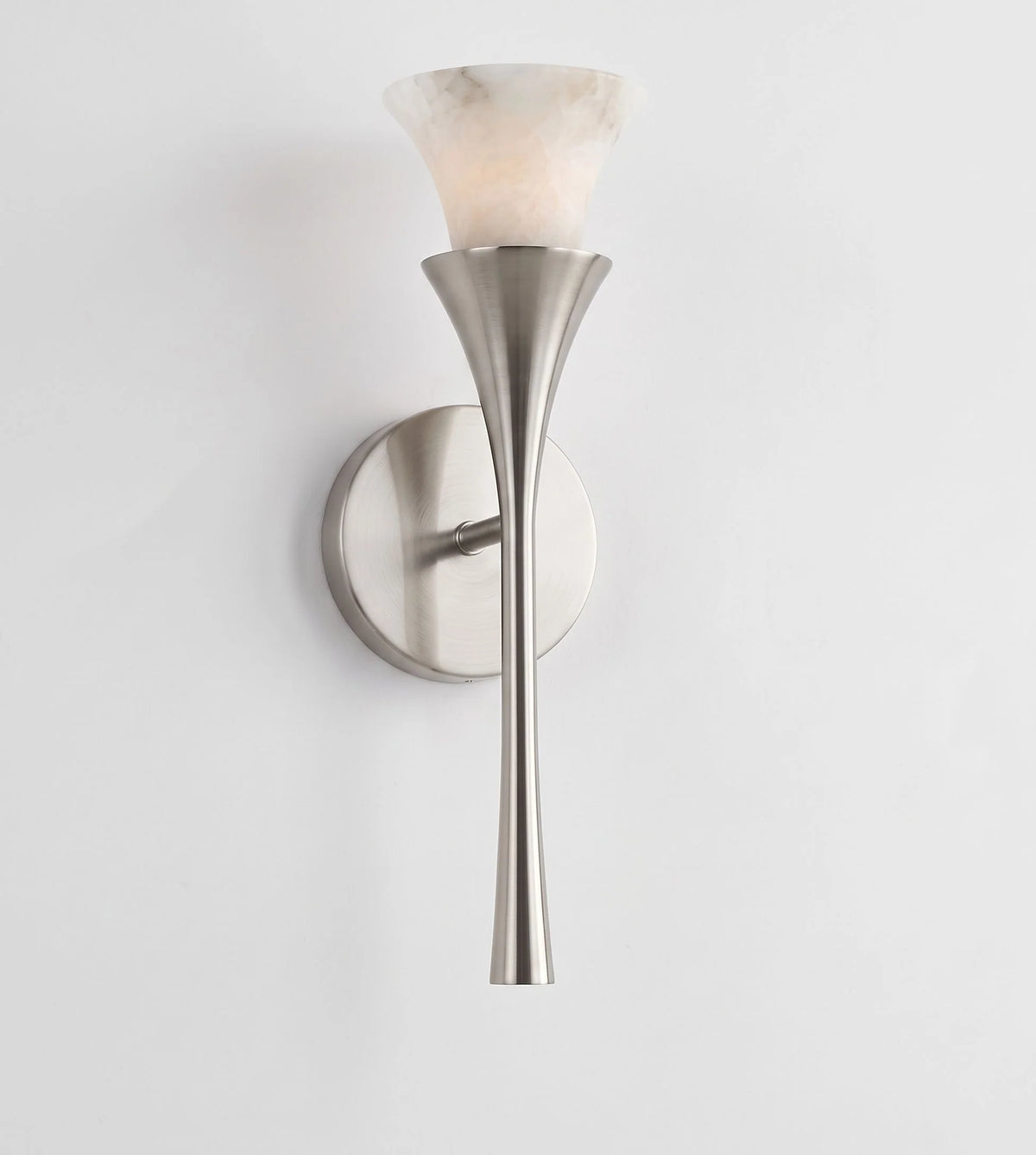 Flare Alabaster Wall Sconce