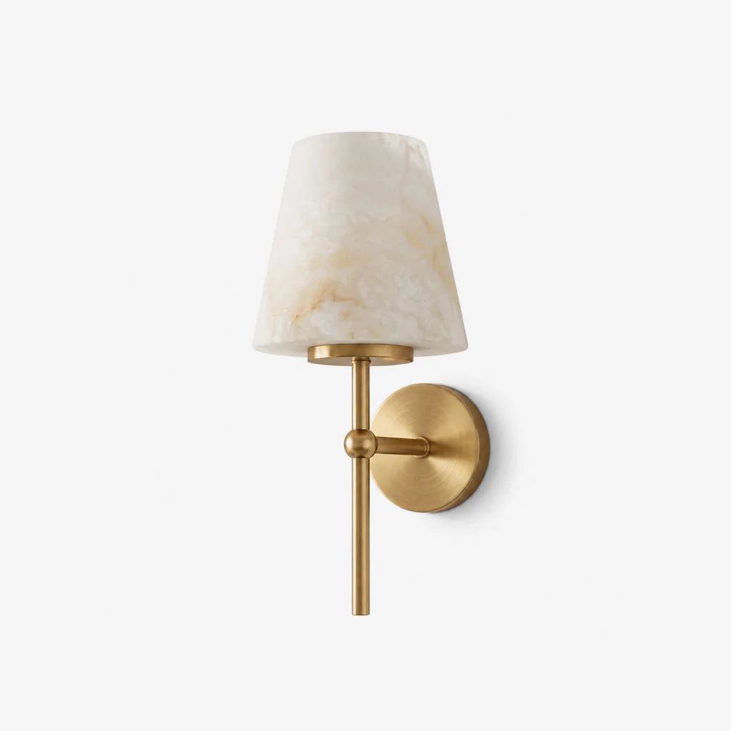 Pivot Alabaster Wall Sconce