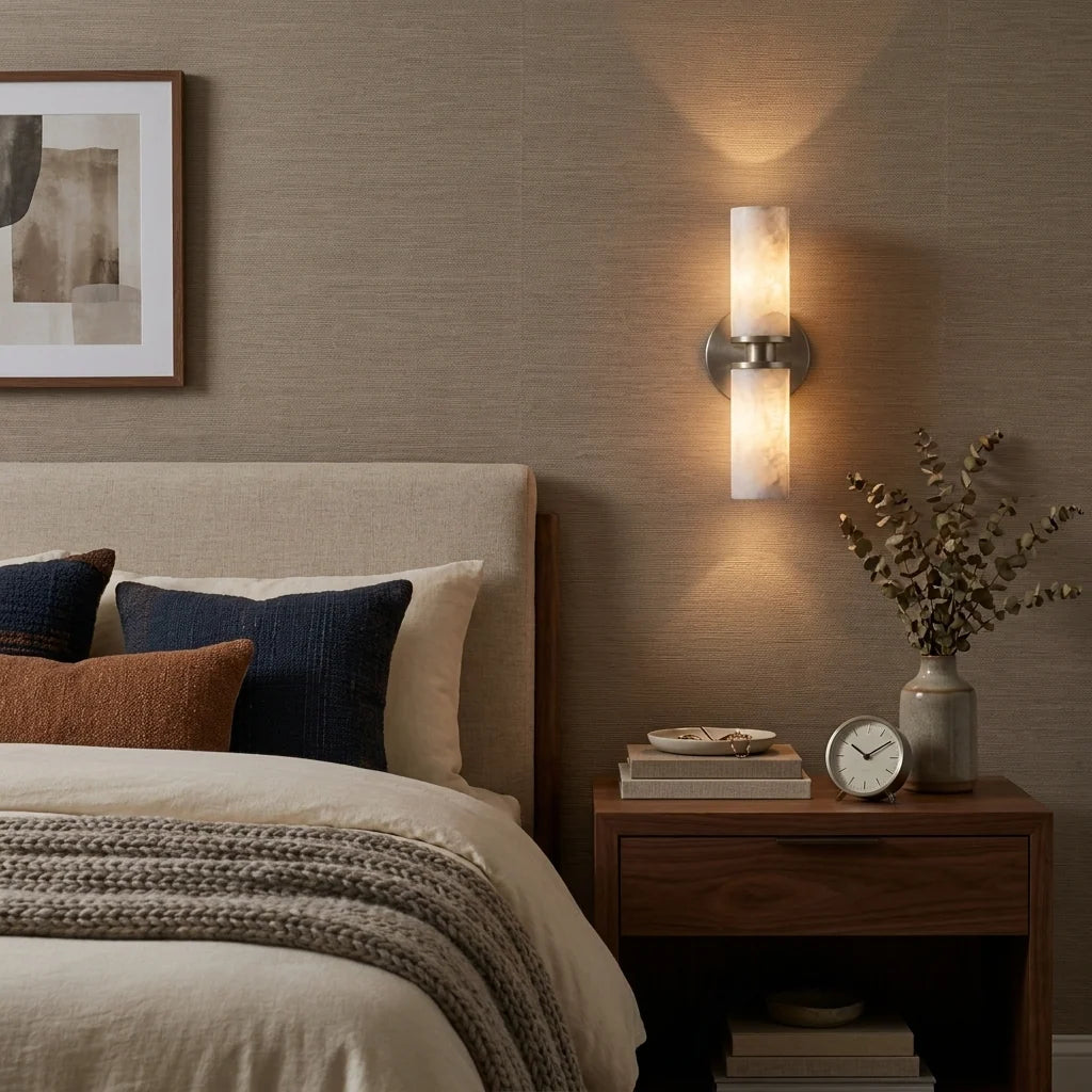 Totem Alabaster Wall Sconce