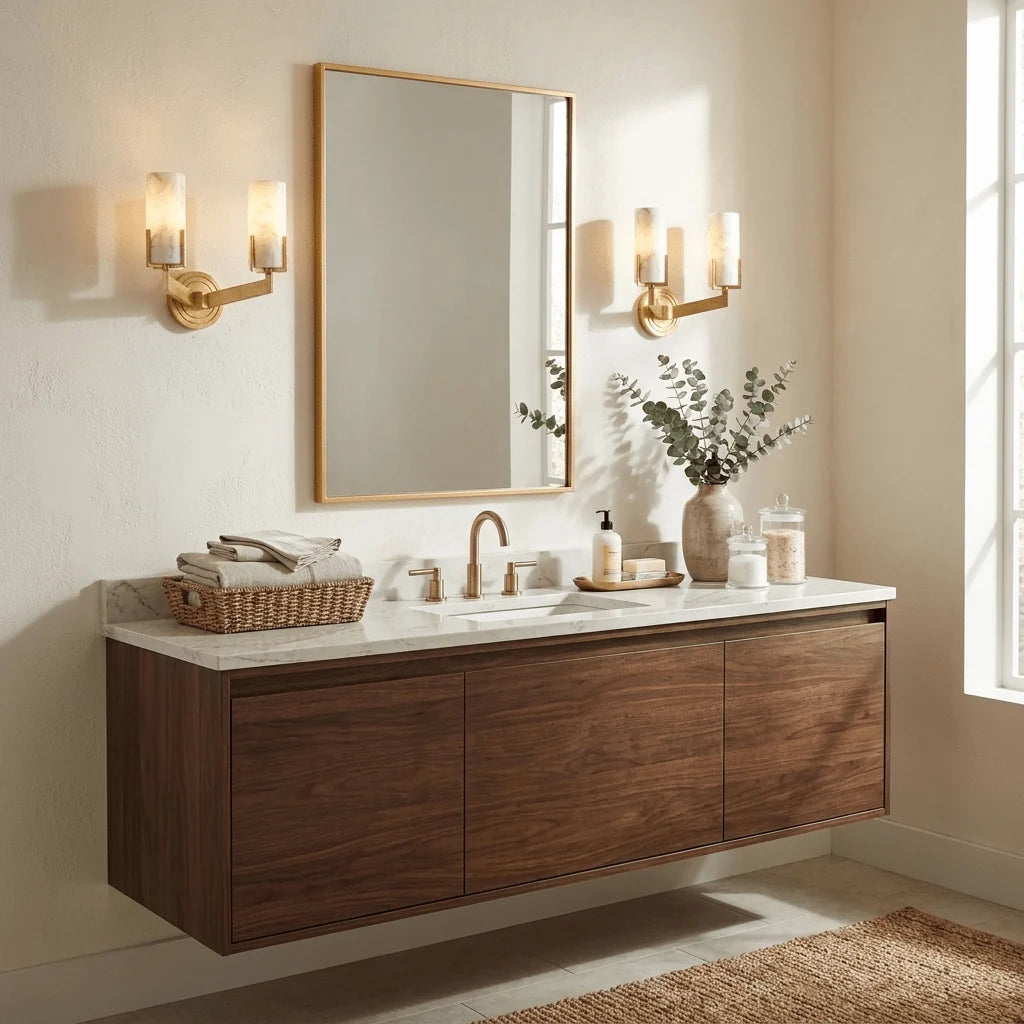Ansel Alabaster Wall Sconce