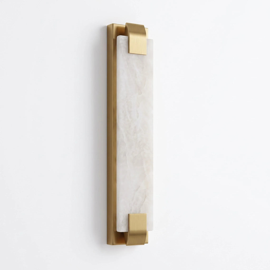 Stele Alabaster Wall Sconce