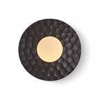 Carved Ash Wood Sconce