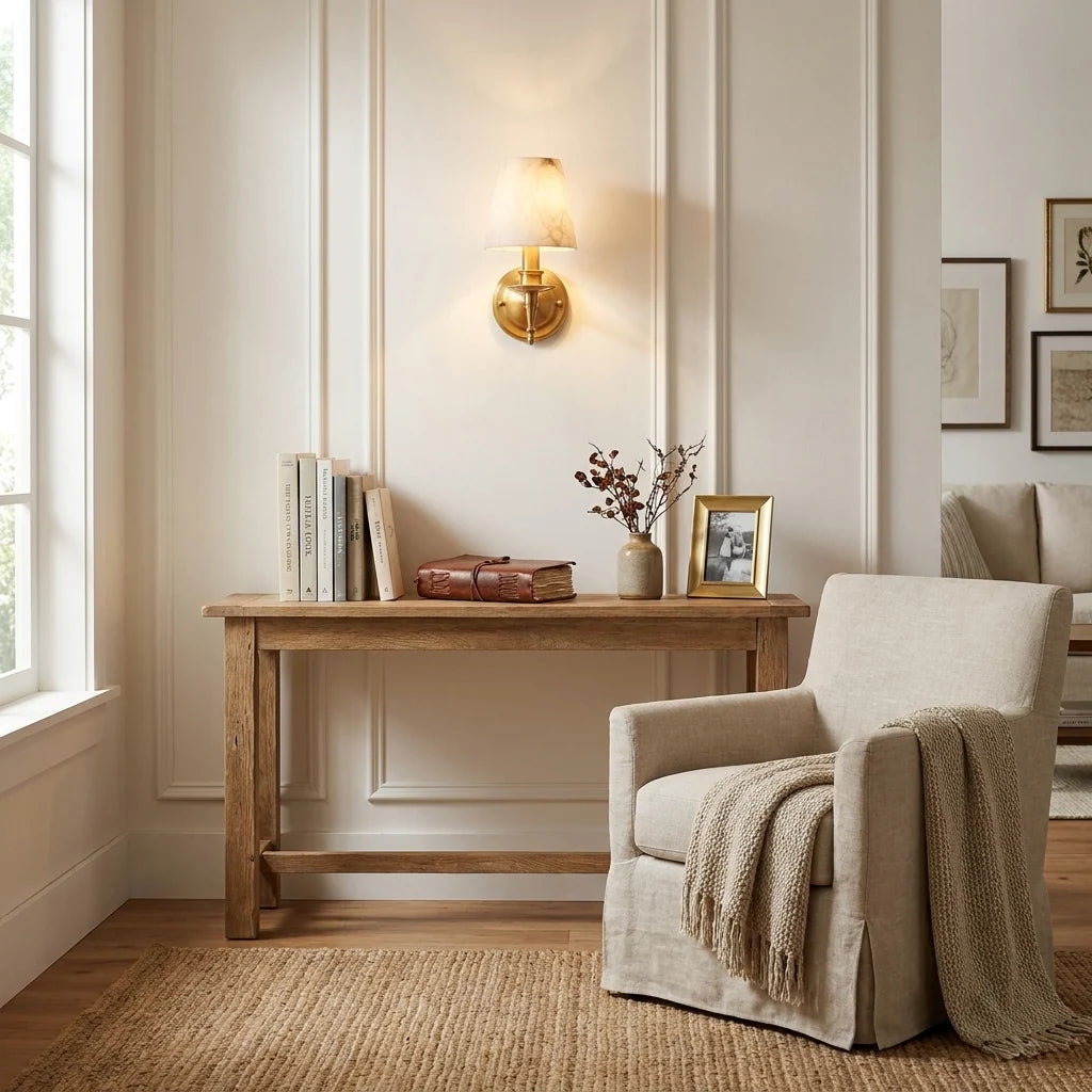 Windsor Alabaster Wall Sconce