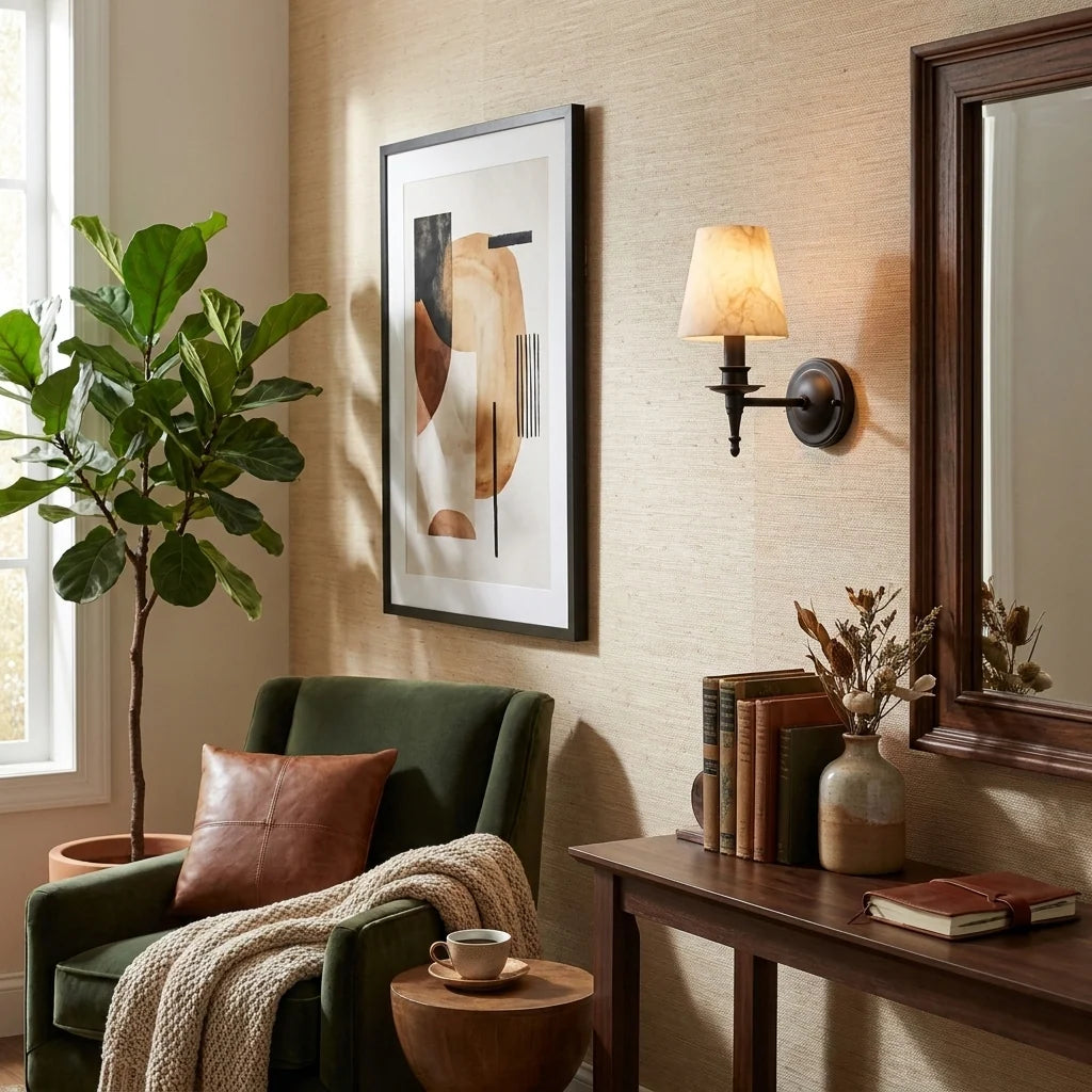 Windsor Alabaster Wall Sconce