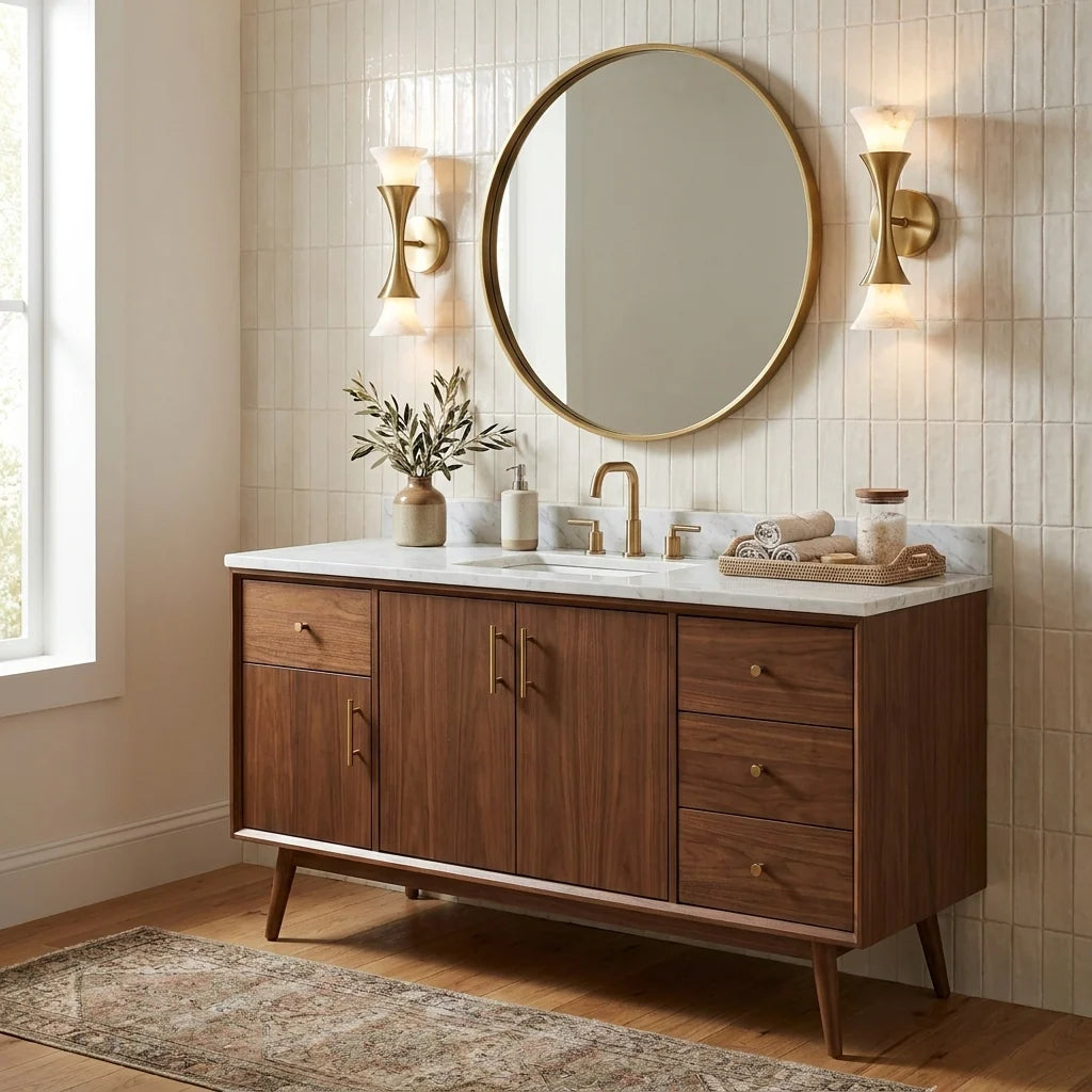 Amphora Alabaster Wall Sconce