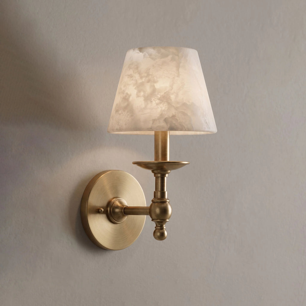 Ainsley Alabaster Wall Sconce