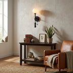 Abacus Alabaster Wall Sconce