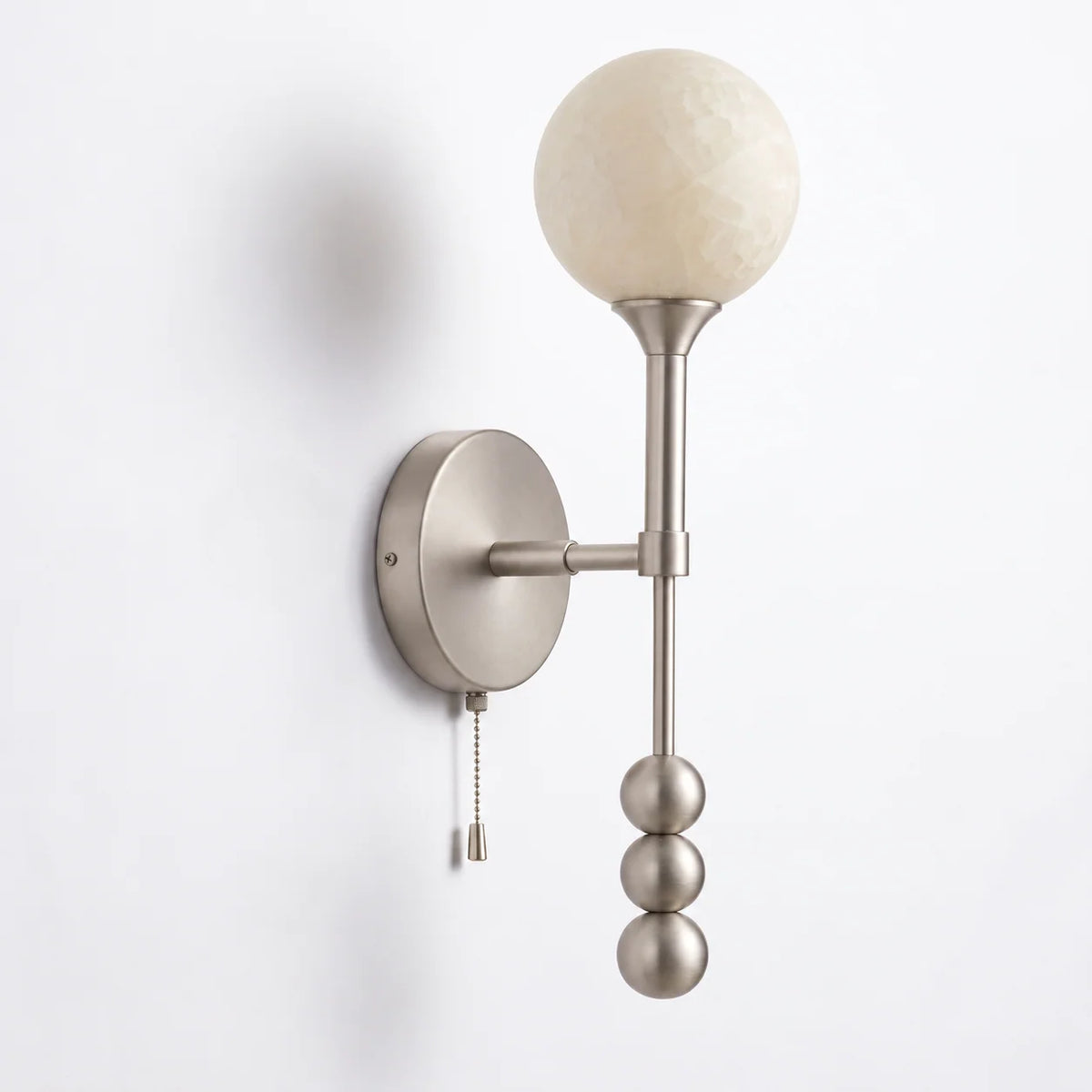 Abacus Alabaster Wall Sconce