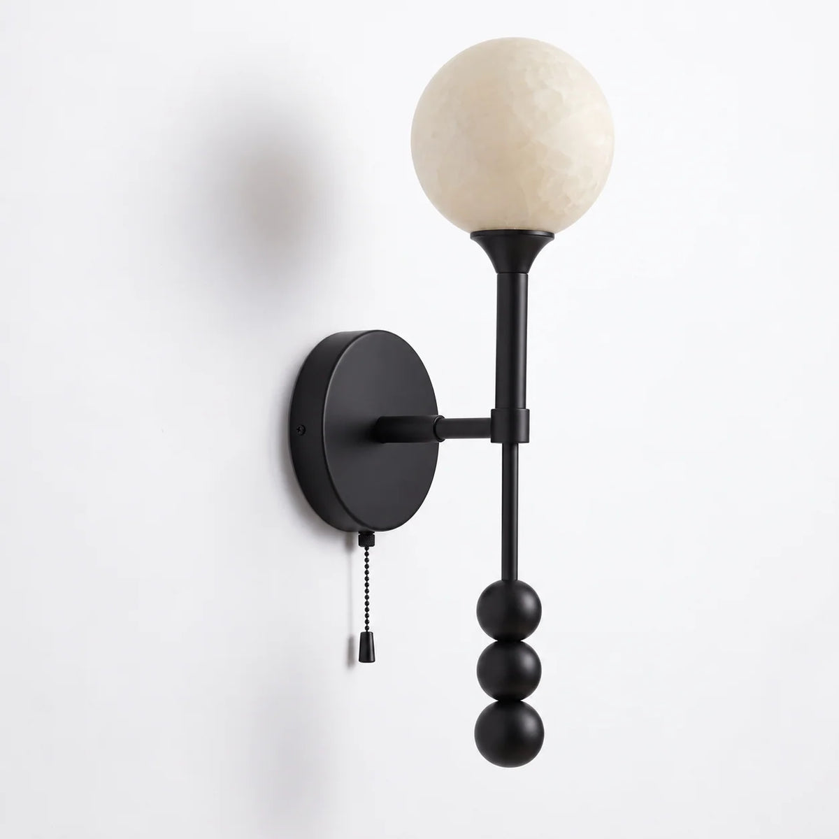 Abacus Alabaster Wall Sconce