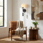 Abacus Alabaster Wall Sconce