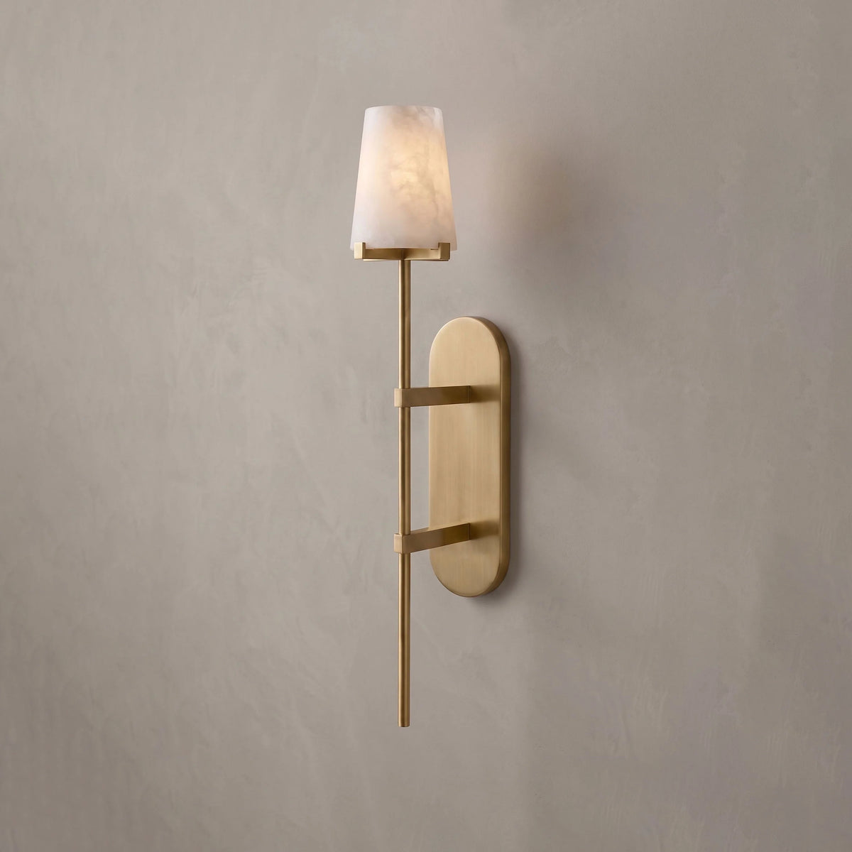Baton Alabaster Wall Sconce