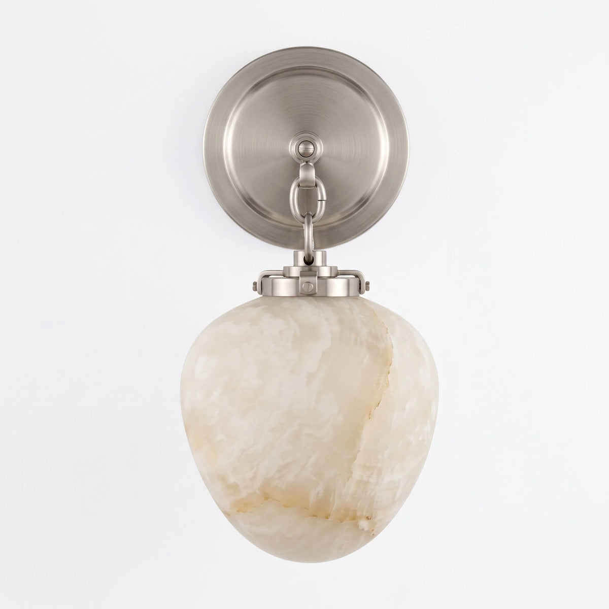 Locket Alabaster Wall Sconce