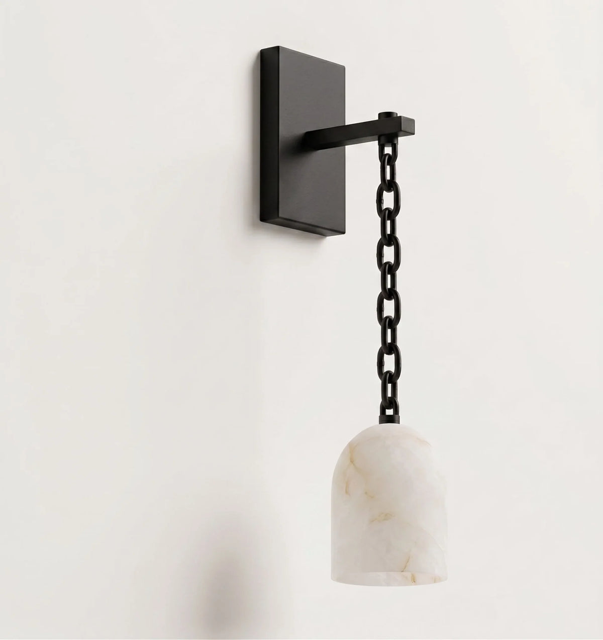 Pendulum Alabaster Wall Sconce