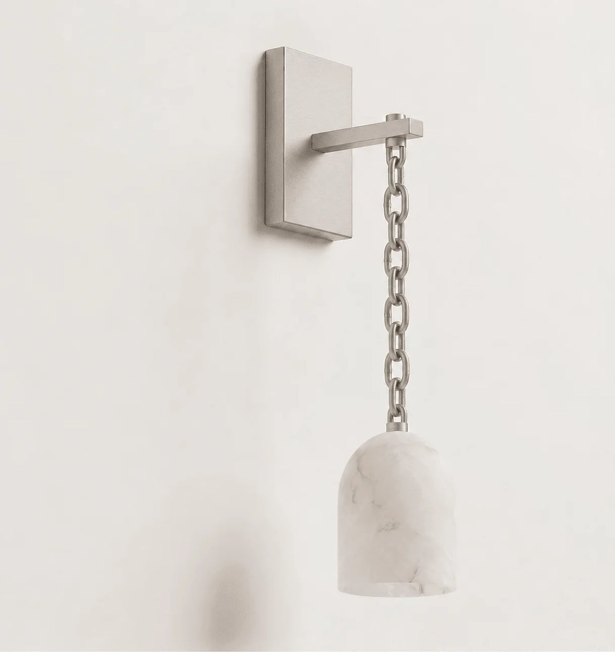 Pendulum Alabaster Wall Sconce