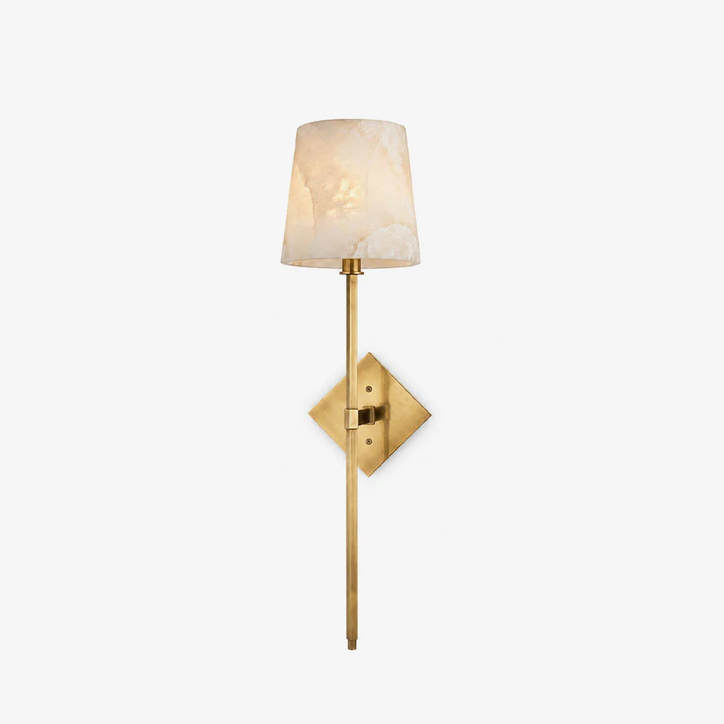 Spire Alabaster Wall Sconce