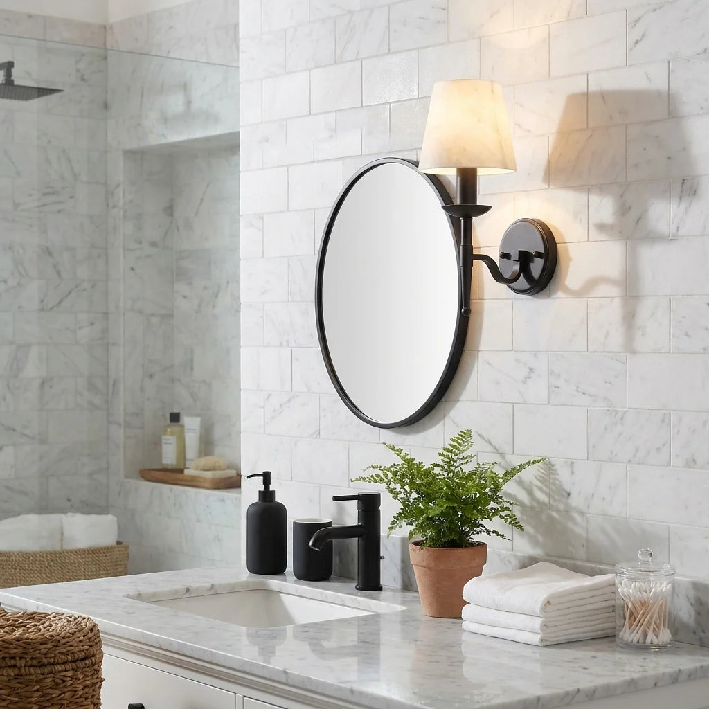 Vesper Alabaster Wall Sconce