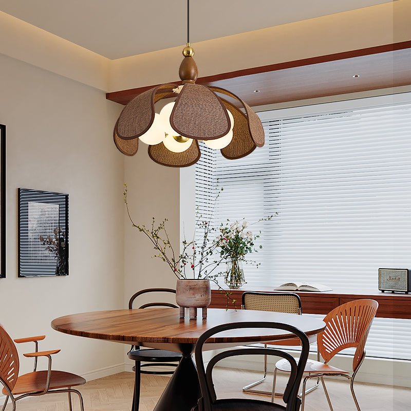 Elowen Raffia Pendant Light